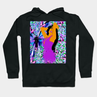 THE WOMAN IN THE GARDEN WITH THE BUTTERFLY Hoodie